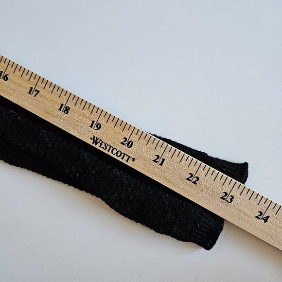 M Missoni Wool Blend Dress 40/S Black Signature Pattern LS V Neck Bar Clasp Midi - Picture 12 of 16